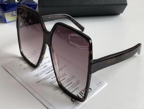 

232 sunglasses fashion women popular full frame uv400 lens summer style big square frame come with case3096806, White;black