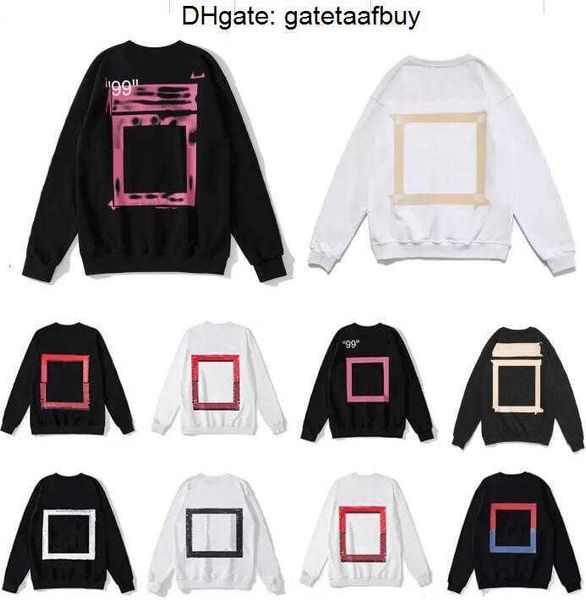 

mens womens hoodies winter hip hop men offs streetwear letter hoodie man s designers hooded skateboards white hoody high street pullover swe, Black