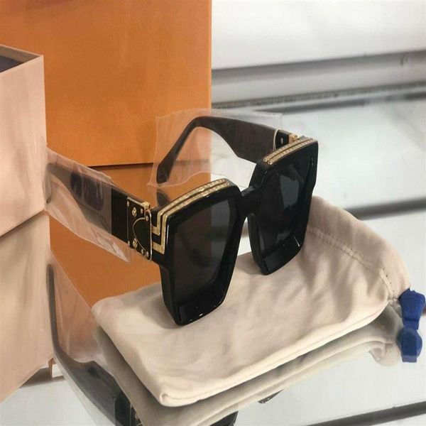 

millionaire sunglasses for men full frame vintage designer 1 1 sunglass women millionaire black 96006 sunglases272e, White;black