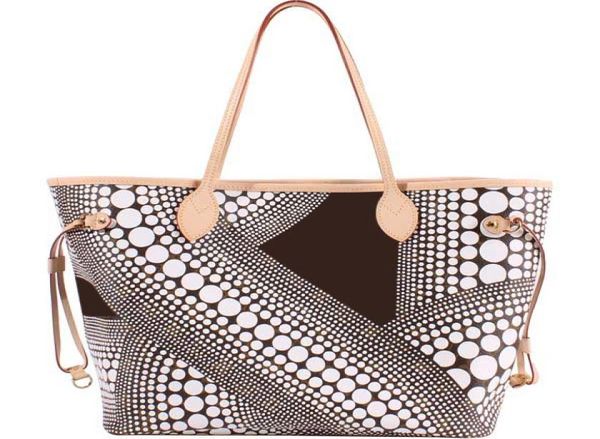 

brown flower ayoi kusama039s mo waves nf mm m40684 m40685 or cotton bag customer order1768171
