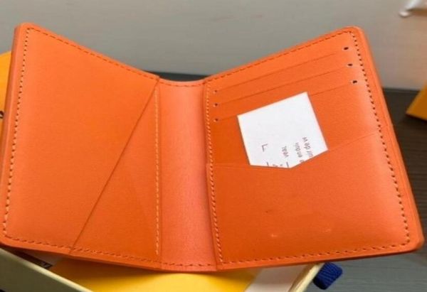 

luxury designer embossed letter wallet multi card portable folding women short wallets famous brand clutch bags famous design coin3453733, Red;black