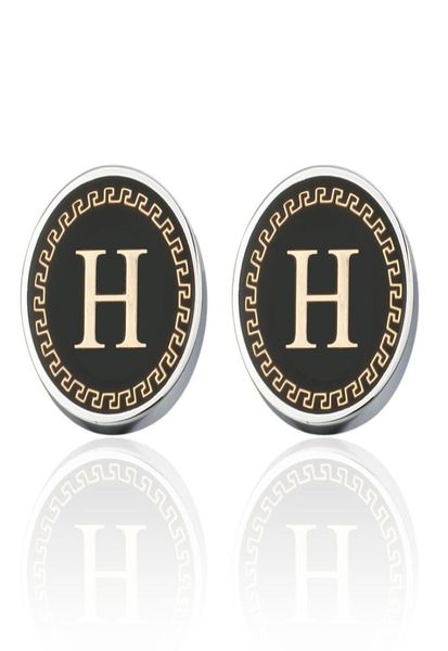 

jewelry french men shirt cufflinks jewelry luxury copper cuff links for business letters cufflinks gift 1830507, Silver