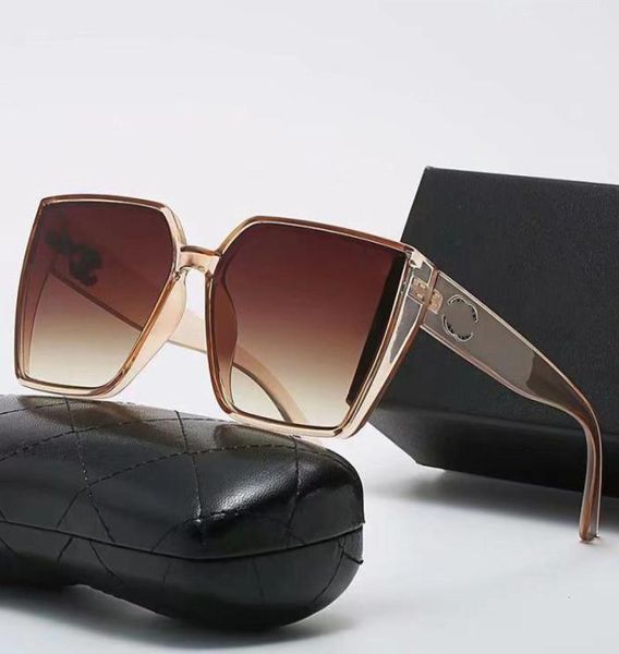 

mens women designer sunglasses luxury channel glasses fashion eyewear diamond square sunshade crystal shape sun full package glass3473720, White;black