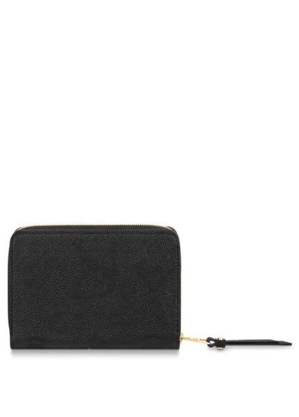 

whole luxury designer crafty style zippy wallet in 3 colors women small bicolor genuine leather goods m804817501355, Red;black