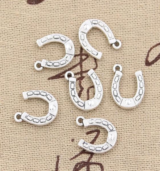 

180pcs charms horseshoe 1512mm antiquezinc alloy pendant fitvintage tibetan silverdiy for bracelet necklace8816121, Bronze;silver