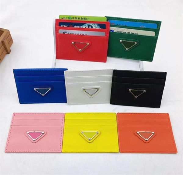 

fashion classic men women mini small wallet holder slim bank cardholder 8 colors8750683, Red;black