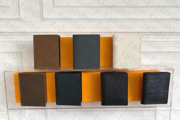 

2022 new card holder fashion passport cover travel essential accessories classic practical convenience pocket passports four credi8661360, Brown;gray
