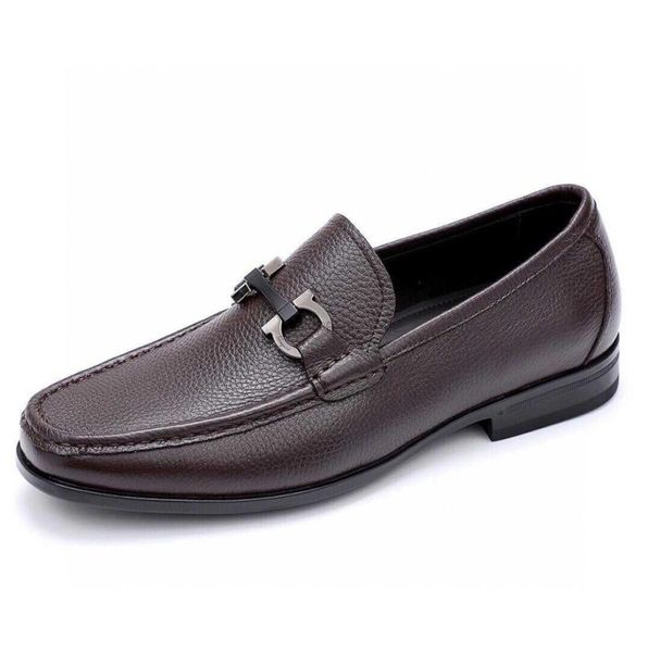 

loafers dress shoes driving shoes men casual comfortable party wedding suit brand slip on footwear size 38454329739, Black