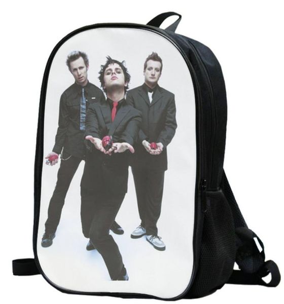 

american idiot backpack green day daypack punk rock picture schoolbag po rucksack sport school bag outdoor day pack9808478