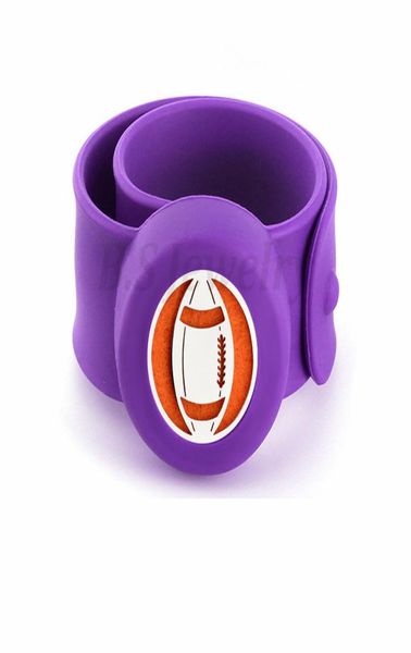 

american football kids bangle mosquito repellent bracelet essential oil diffuser bracelets children snap silicone bangles4721719, Silver