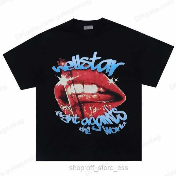 

hellstar men's t-shirts mens t shirt designer shirts for men summer clothes fashion couples cotton tee casual women short sleeve tees w, White;black