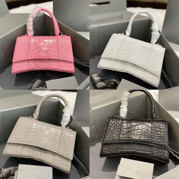 

genuine leather handbags crossbody bags women's men tote luxury designer mylon fashion wallet crocodile pattern p223g