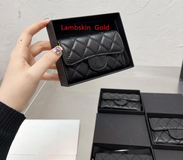 

luxury wallet purse cluth brand wallet designers classic passport card holder cheque book real leather original box womens 10cm qu8198159, Red;black