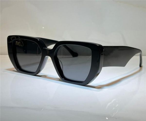 

sunglasses for women summer 0956 popular style antiultraviolet retro plate square big invisible frame glasses whit box 0956s mode2792180, White;black