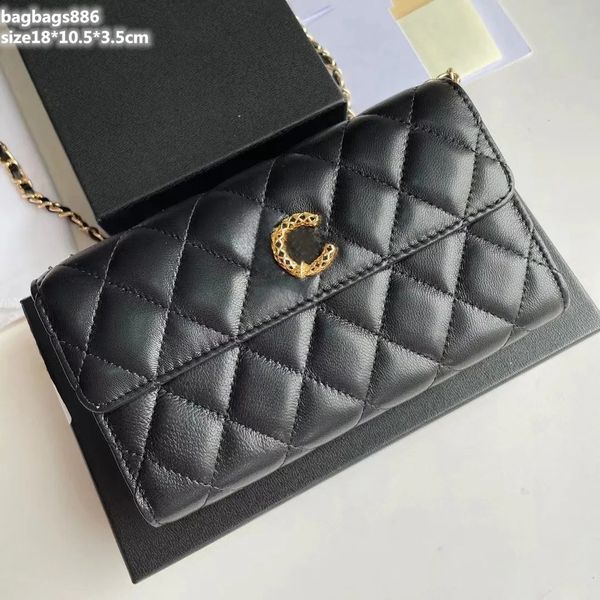 

designer bag chain shoulder bag mini crossbody bag diamond lattice caviar cowhide double women wallet card bag zero wallet wholesale designe