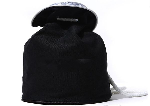 

classic logo pull rope fitness bucket bag thick travel pull rope lady waterproof washing cosmetic bag storage box pull rope bag 8012979