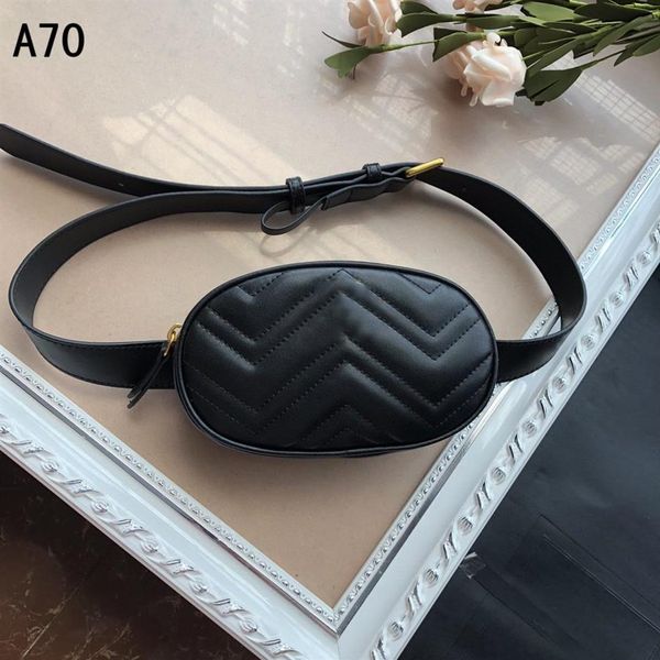 

belt bag fanny pack waist bags wallets purse designers luxurys real leather marmont women shoulder bag fashion fannypack bags cros248i