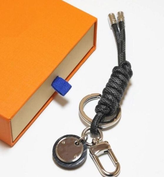 

designer fashion rope letter key chain accessories key ring letter luxury pattern car keychain jewelry gifts with box7151372, Silver