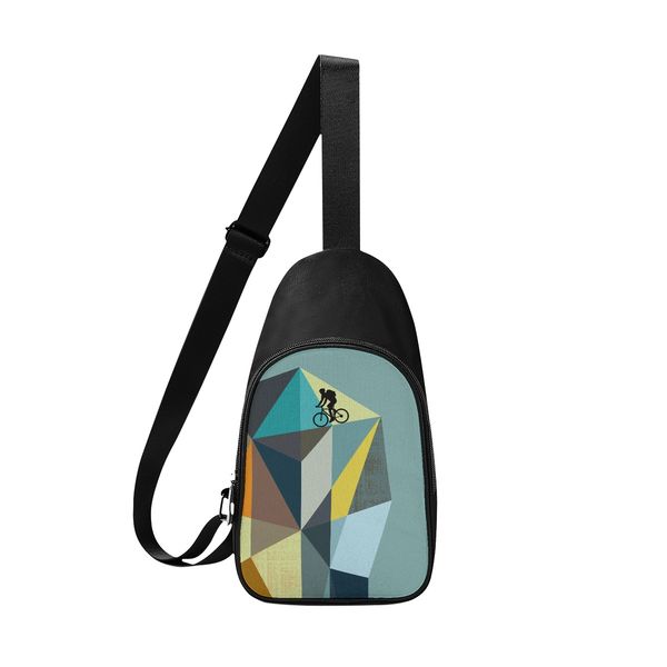 

diy custom men's chest bags women's shoulder bags chest bags green clovely production of personalized exclusive custom couple gift