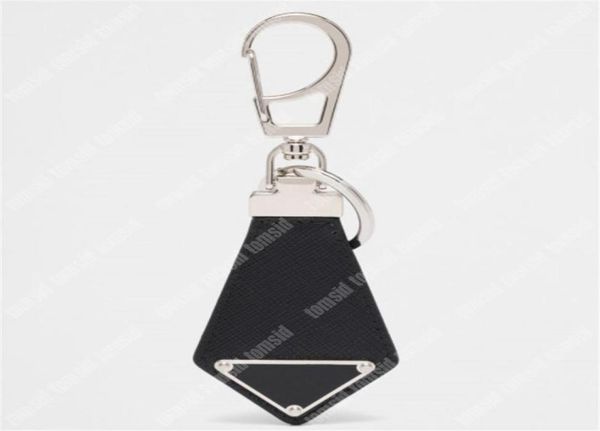 

keychains mens designer keychain fashion keyrings for woman black leather luxury key chains lanyards car key ring bag charm2506722, Silver
