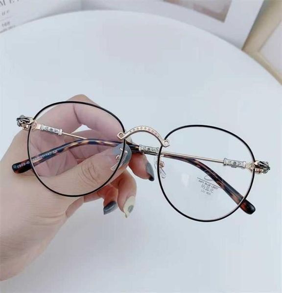 

designer ch sunglasses frames heart fashion men's new eyeglasses myopia chromes women glasses xury anti be light spectacles cross c12x5, Silver