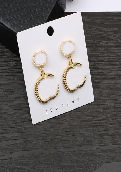 

retro designer letter earrings ins style charm jewelry women europe america earrings studs s925 silver needle1973480, Golden