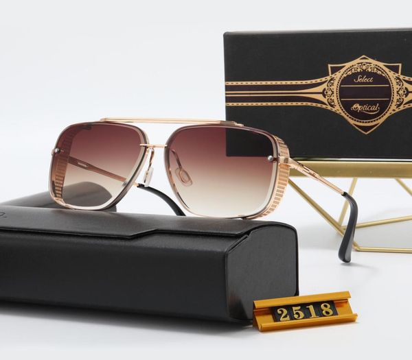 

2023 fashion eyewear new mach six style gradient pilot sunglasses men women vintage brand design uv400 sun glasses 2941894, White;black