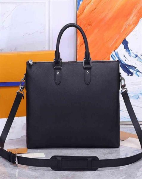 

men039s black suede leather business briefcase handbag messenger bag5994274