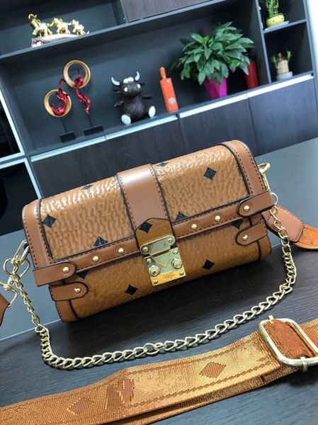 

designer bag chain bags women shoulder bags pu leather purse lady daily crossbody bag fashion pocket buckle small bag factory wholesales bro
