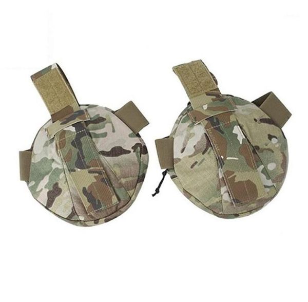 

elbow knee pads tmc shoulder armor 1pair protector protective sleeve multicam for avs cpc tactical vest matching use sports safe3994513, Black;gray