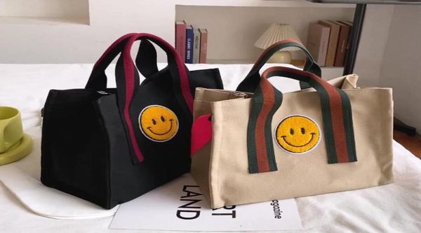 

2023 new casual women canvas bag tote crossbody shoulder bag 33cm7189554, Black;red