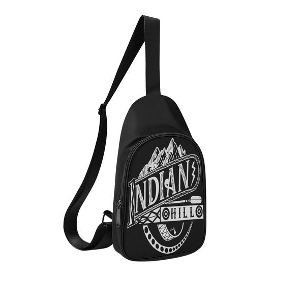 

diy custom men's chest bags women's shoulder bags chest bags black clovely production of personalized exclusive custom couple gift