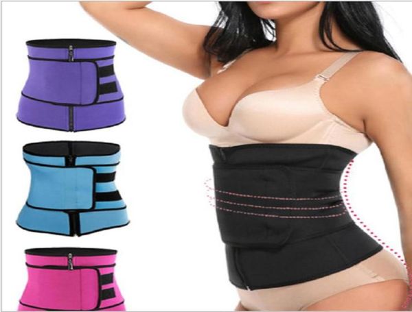 

waist belt trimmer for women tactical weight support lumbar belts stomach slimming trainer pain sauna sweet sweat gym correction2496588, Black;gray