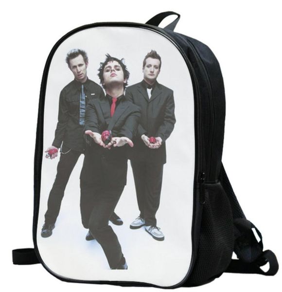 

american idiot backpack green day daypack punk rock picture schoolbag po rucksack sport school bag outdoor day pack8913716