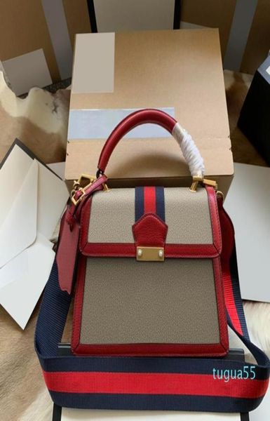 

designer women luxury bag handbags leather women039s messenger cross body bags chain handbag9193356, Red;black