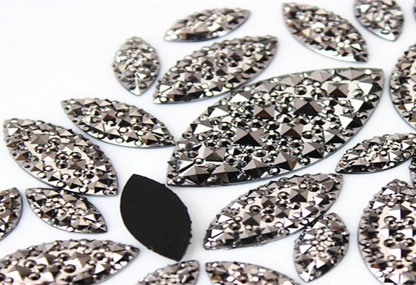 

71592011242040mm gun black horse eye resin rhinestones crystal flatback beads scrapbooking craft jewelry accessories zz3123719858