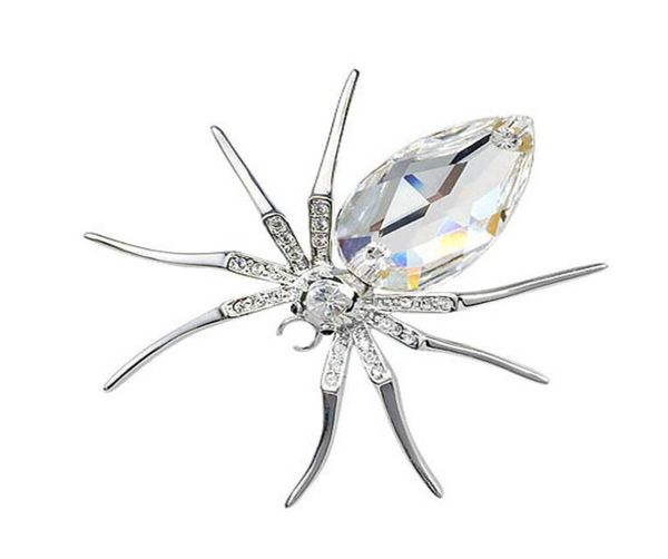 

ornaments fashion spider austria crystal brooch temperament celebrities necessary a9119386585, Gray