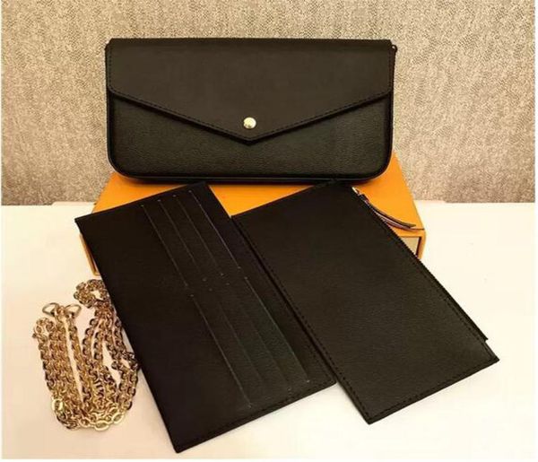 

classic luxury designer handbag pochette felicie bag genuine leather handbags shoulder handbag clutch tote messenger shopping purs4585450