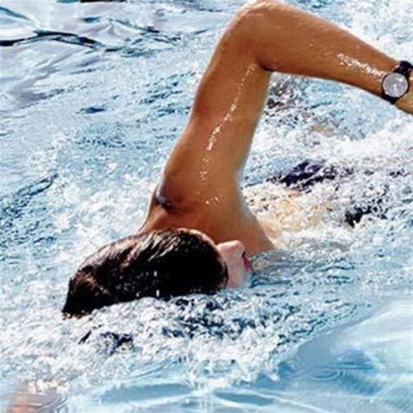 

2022 make the watch waterproof 50m-watch swimming if necessary please pay this link together3232, Slivery;brown