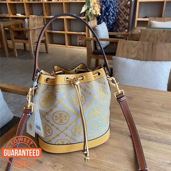 

luxury toryy burchh designer bag cbs women's fashion sling bag import tb jackquard bucket ready can sz61187 women tb shoulder bags fash