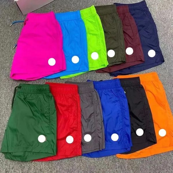 

r shorts mens swimwear womens beach short luxury waterproof embroideried label quick-drying with mesh breathable sports yoga pants summer, White;black