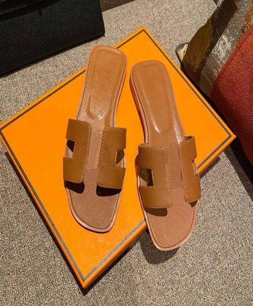 

brand sandals women039s summer slippers patent leather lychee odile leather maroon khaki triple white brown classic black m6579411
