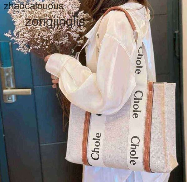

bag bags cloe handbag capacity tote women's 2023 woody large designer foreign style tote portable shopping fashion shoulder uq5w