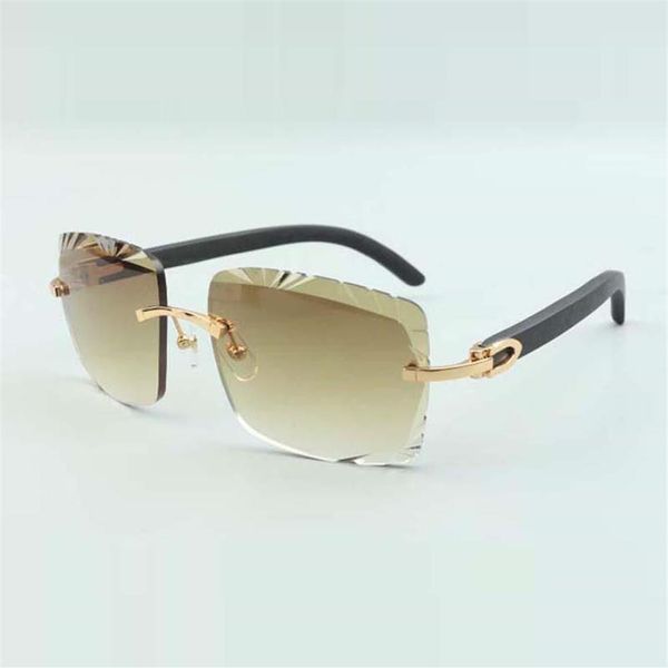 

wooden sunglasses 3524020 with black wood legs and 58mm cuts lens2386, White;black
