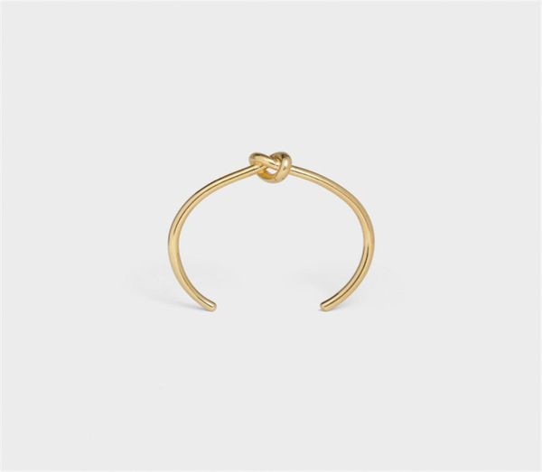 

brass bangle men women tie bracelets cuff for women jewelry simple fashion creative steel rose silver gold bracelet charm bangles designer40, Black