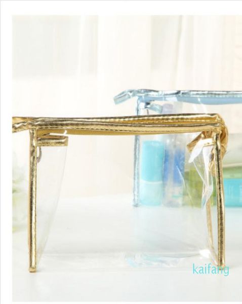 

fashionwomen transparent fashion portable cosmetic bag travel wash bag waterproof briefcase admission package4589295