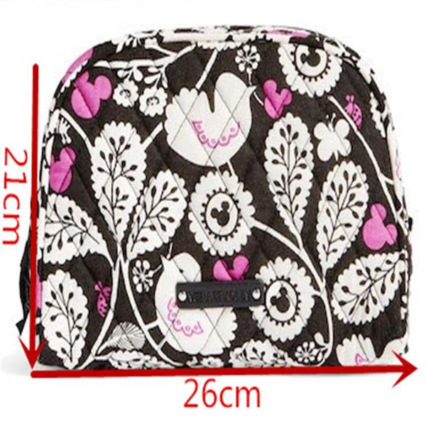 

new cotton cartoon larger zip cosmetic bags272v