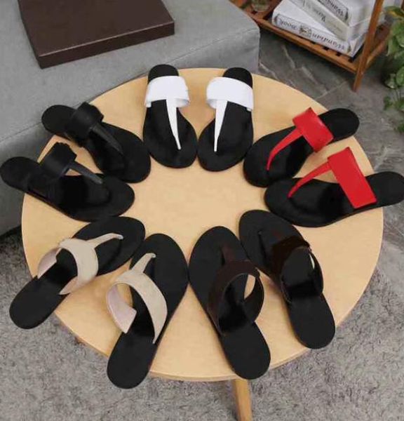 

women sandal slides slippers genuine leather with double metal bee chain slippers flip flops summer beach sandals with box size 364522437, Black