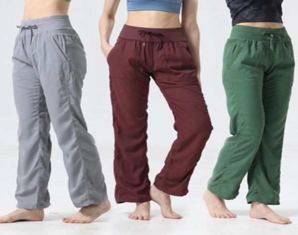 

yoga outfits drawstring sports fitness leisure elastic high waist jogging pants women 2022 new6720813