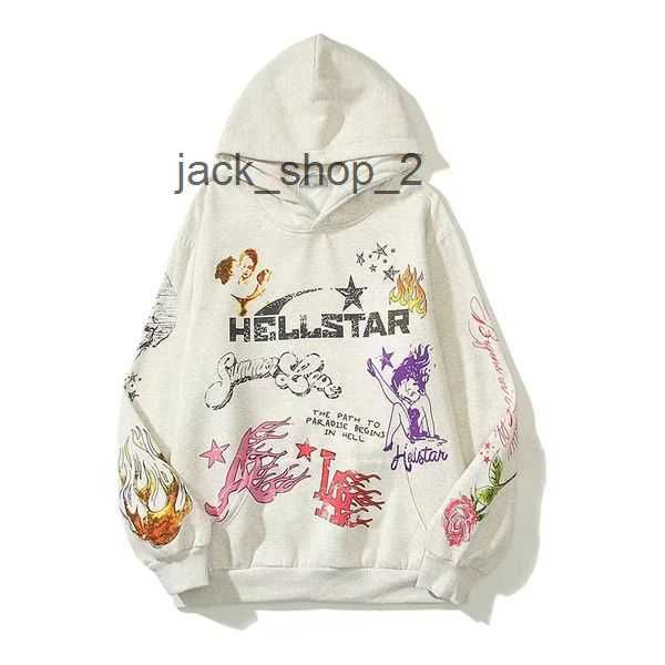 

fashion mens luxury designer hoodies men pullover hellstar blue yoga hoodios printing long sleeve street hip-hop clothing 9 xc5x, Black